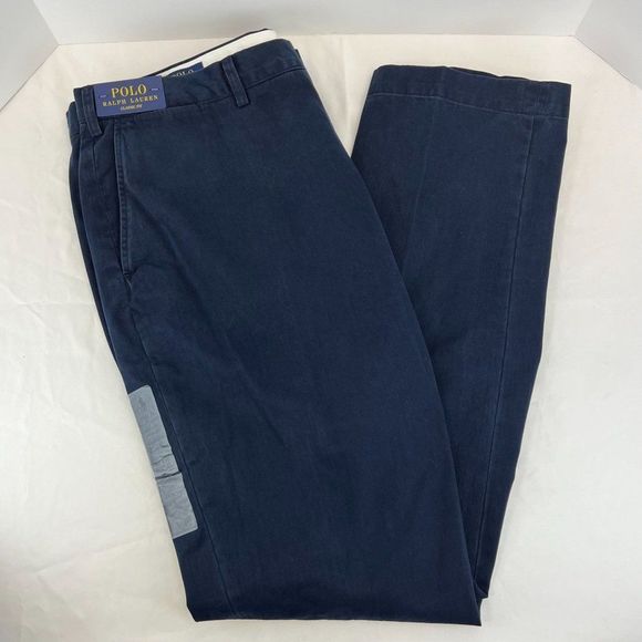 Polo Other - Ralph Lauren Aviator Navy Classic Fit Chino Big & Tall 44T x 36
